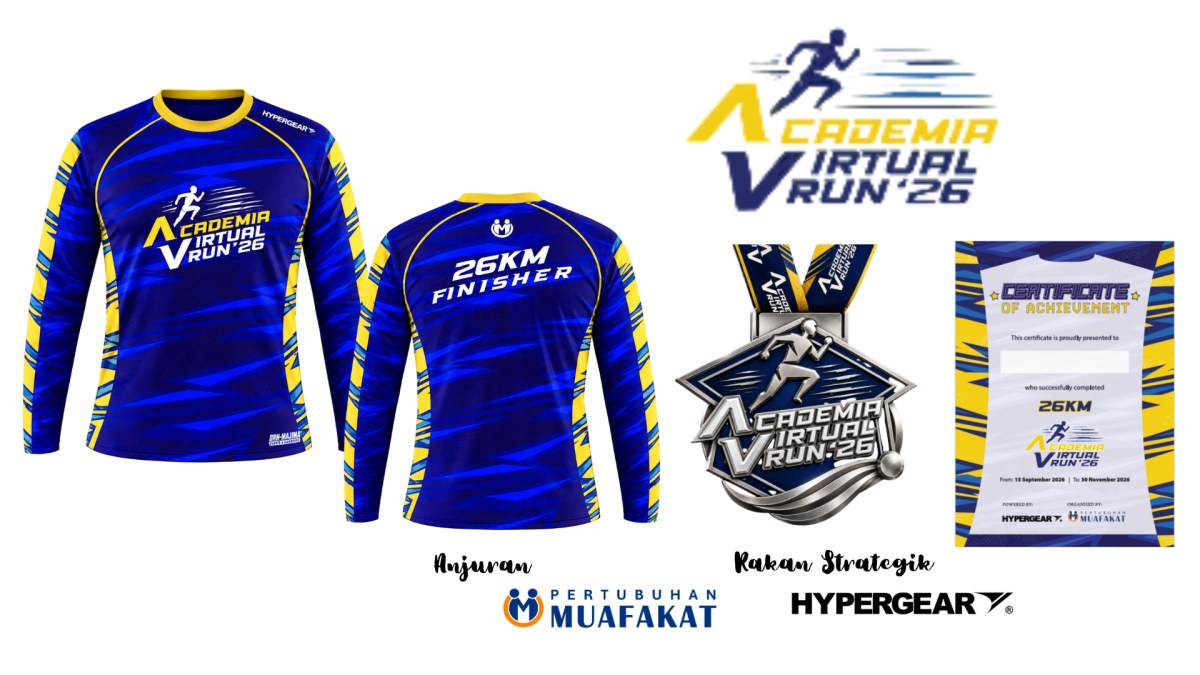 Academia Virtual Run '26 — gambar 3 daripada 4